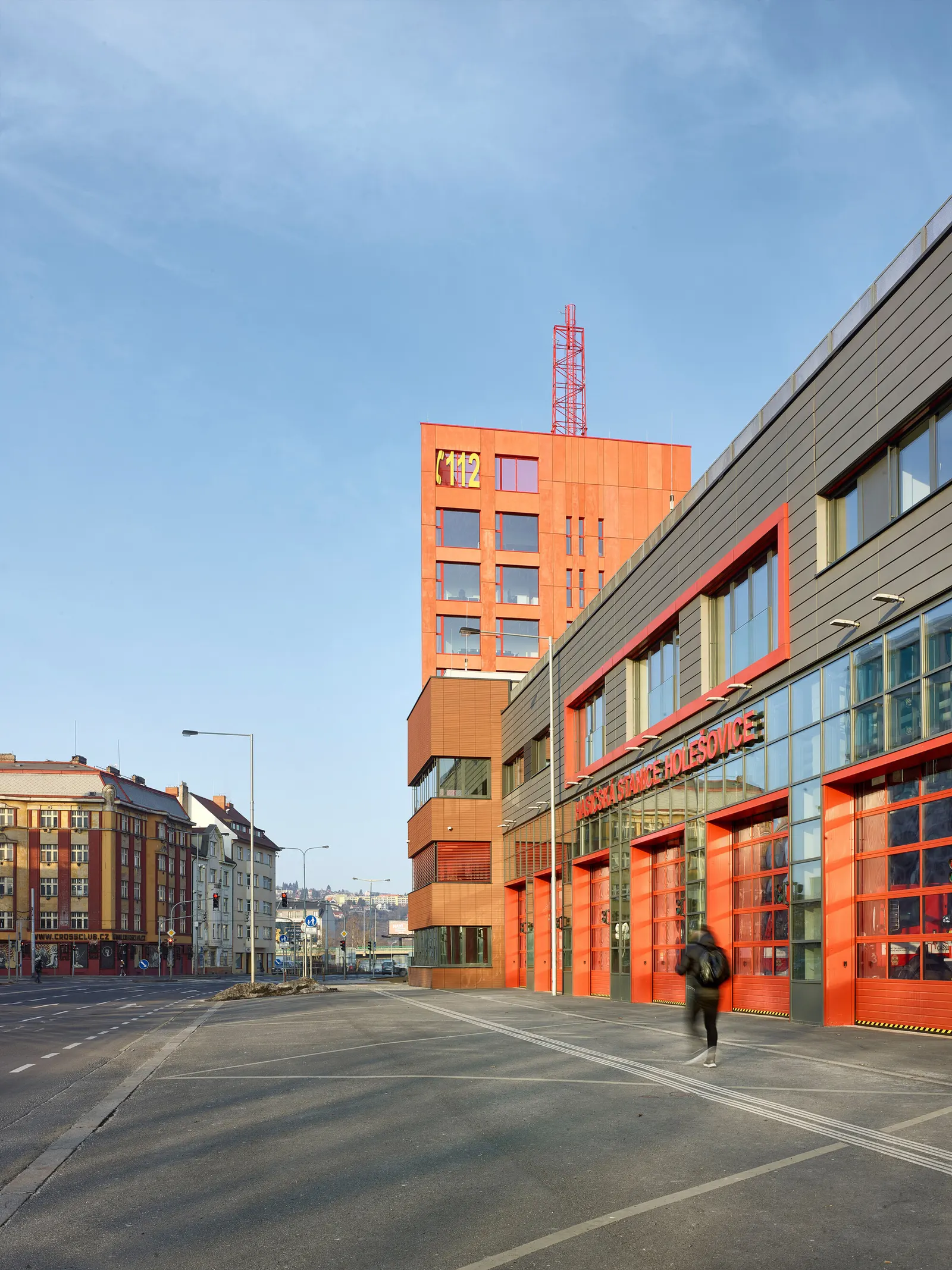 Prague Fire Rescue Service / Architektura — новый комплекс штаб-квартиры пожарно-спасательной службы в Праге