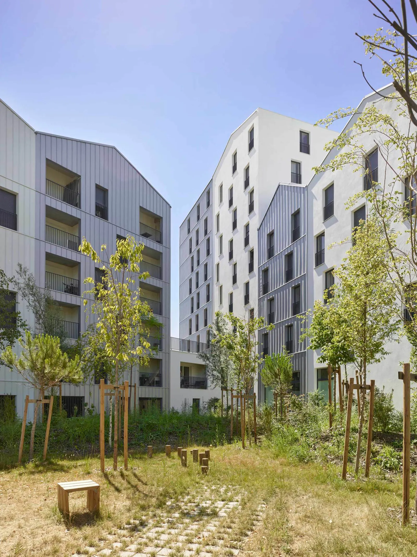 Novéo от Taillandier Architectes Associés: жилой комплекс в зоне Bassins à Flot в Бордо