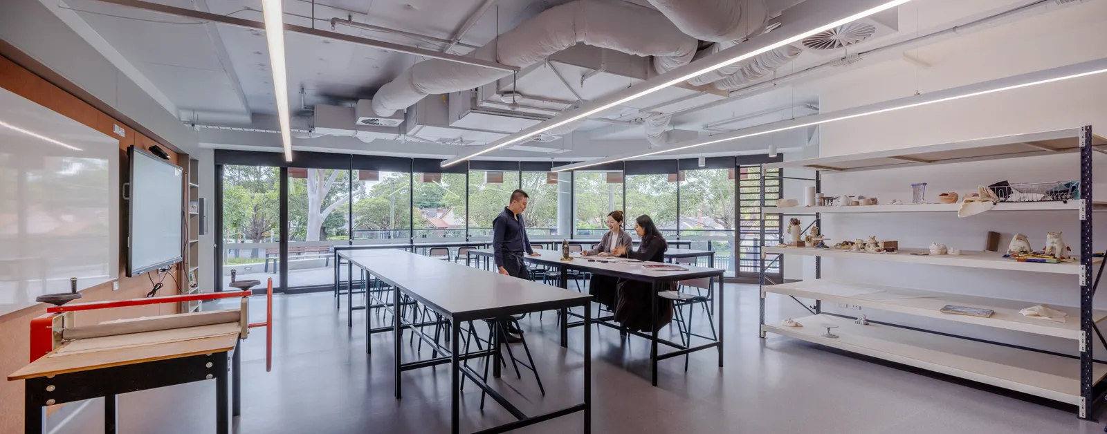 Meriden Senior School: новый корпус Design and Creative Arts от Architectus