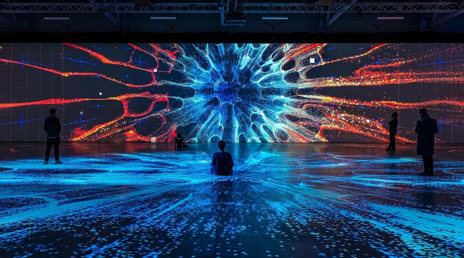 Projection mapping и перформансы оживляют ночь на Signal Festival