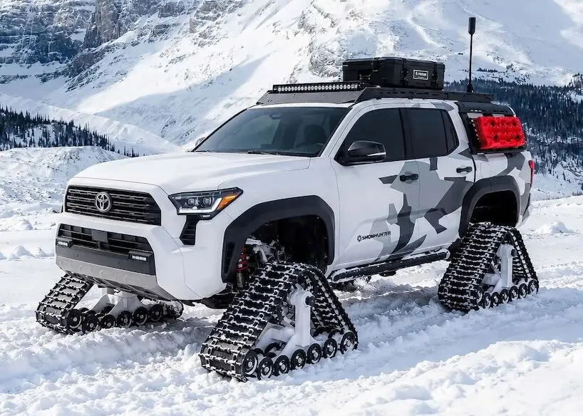 Toyota представила пять концептов Snowhunter на снежных гусеницах к SEMA 2026
