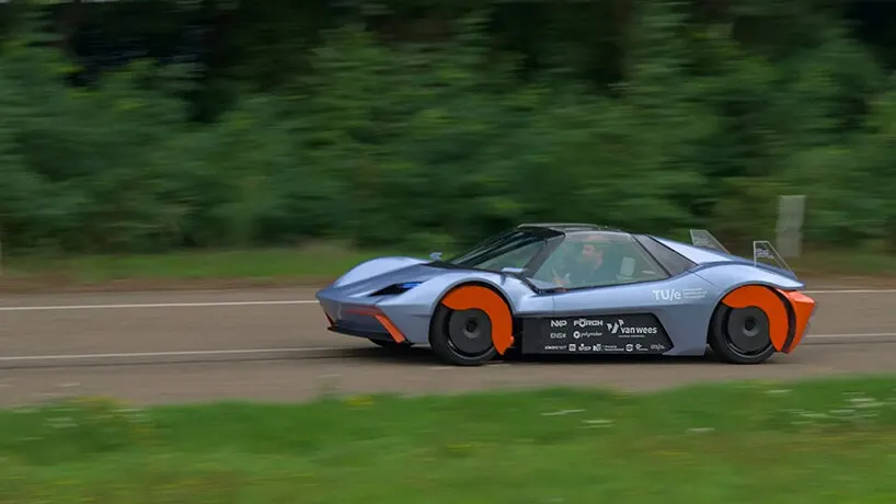 VENTRA: студенческий электромобиль TU/ecomotive, который собирает пыль от шин во время движения