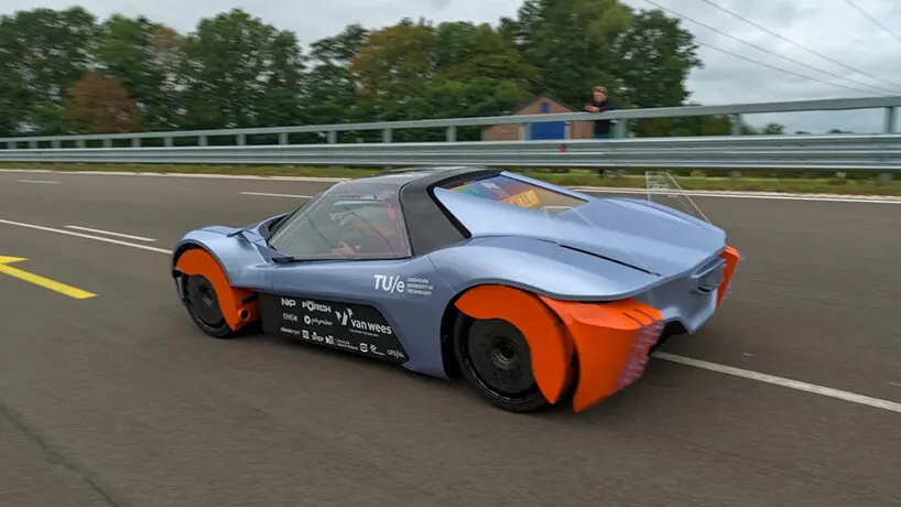 VENTRA: студенческий электромобиль TU/ecomotive, который собирает пыль от шин во время движения