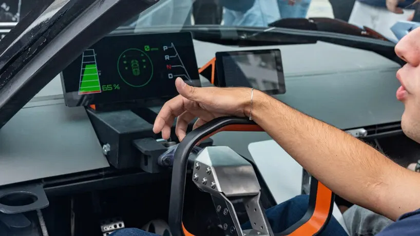 VENTRA: студенческий электромобиль TU/ecomotive, который собирает пыль от шин во время движения