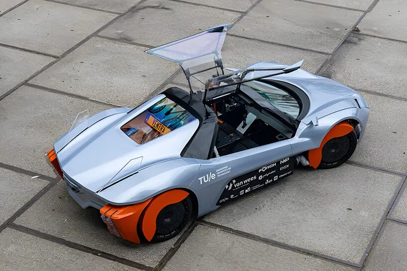 VENTRA: студенческий электромобиль TU/ecomotive, который собирает пыль от шин во время движения