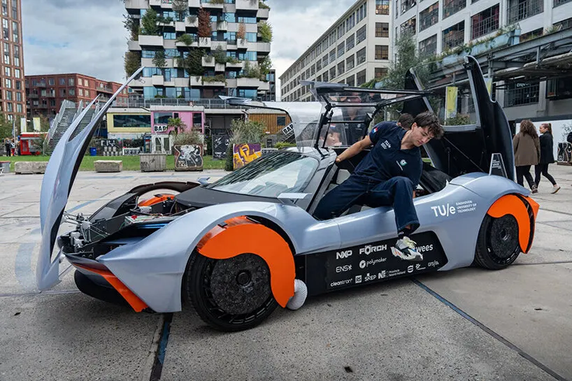 VENTRA: студенческий электромобиль TU/ecomotive, который собирает пыль от шин во время движения