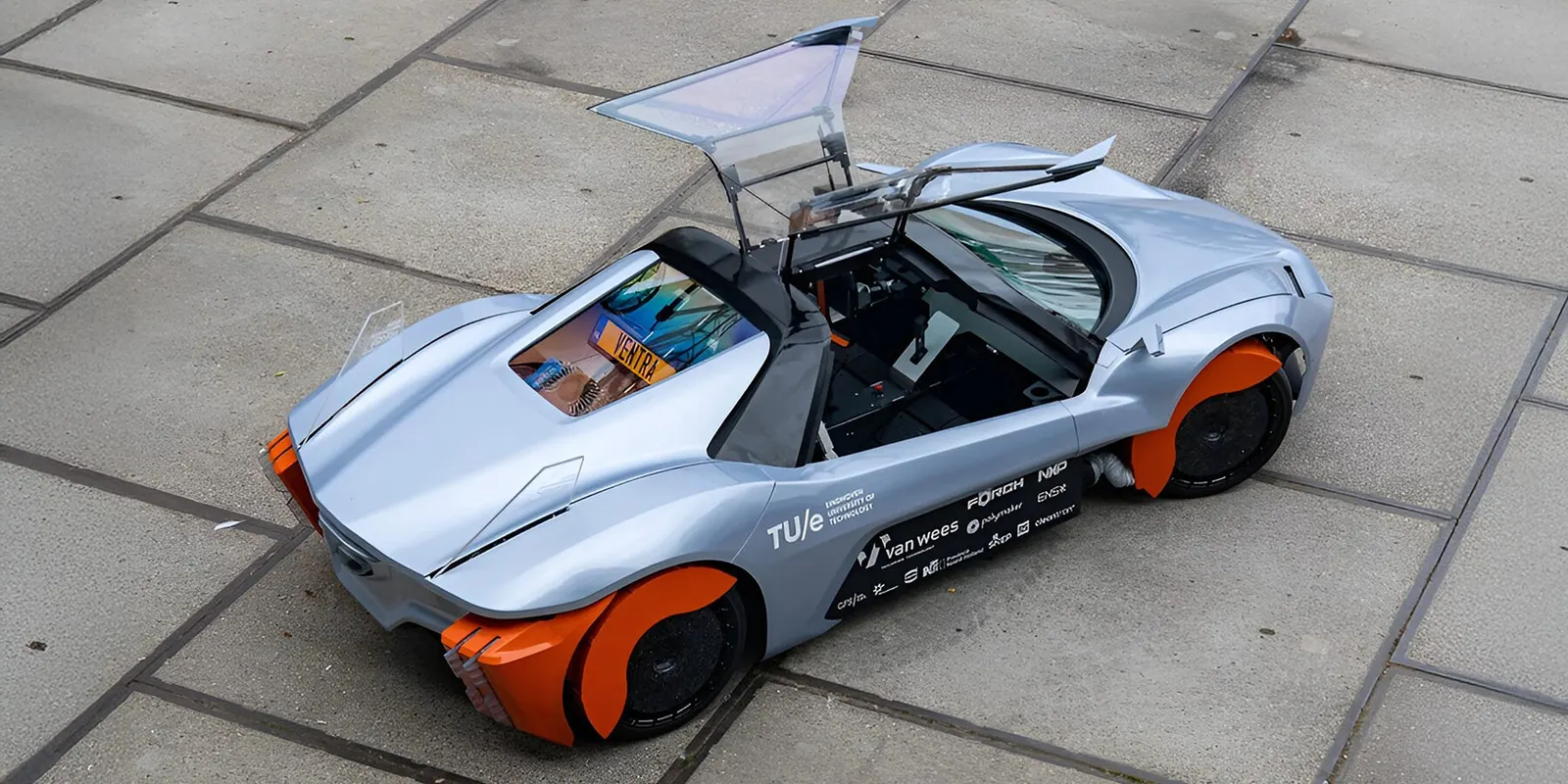 VENTRA: студенческий электромобиль TU/ecomotive, который собирает пыль от шин во время движения