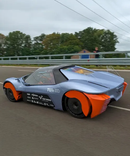VENTRA: студенческий электромобиль TU/ecomotive, который собирает пыль от шин во время движения