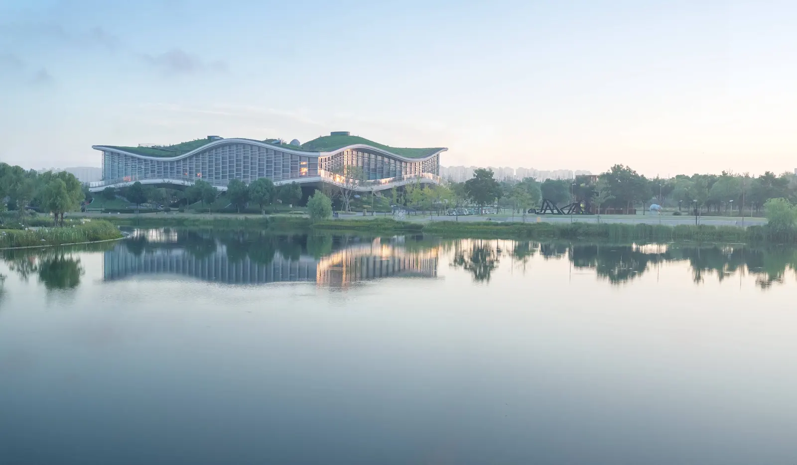 Wave Cube / Scenic Architecture Office — Wave Cube в Шанхае как архитектурное исследование волны