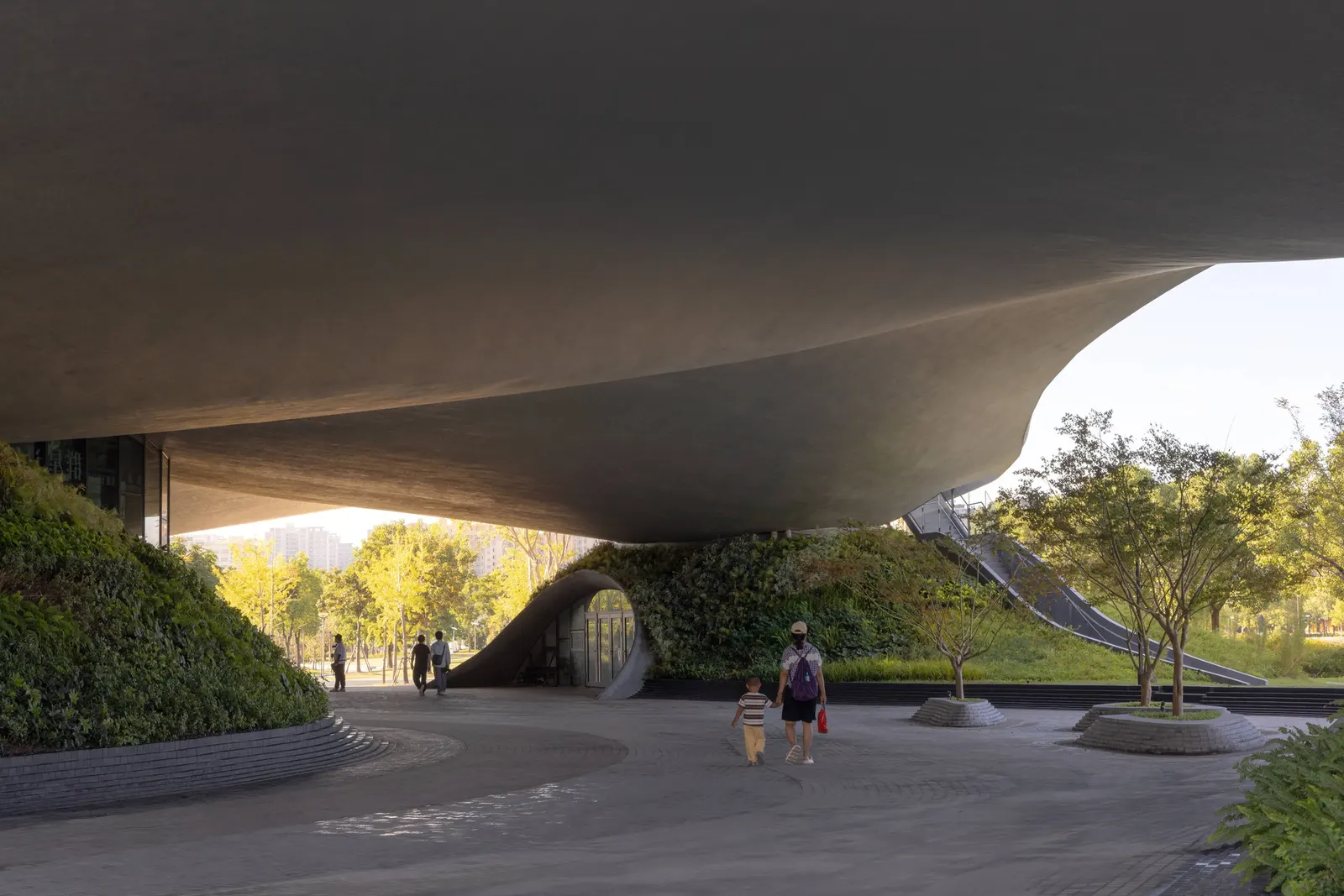 Wave Cube / Scenic Architecture Office — Wave Cube в Шанхае как архитектурное исследование волны