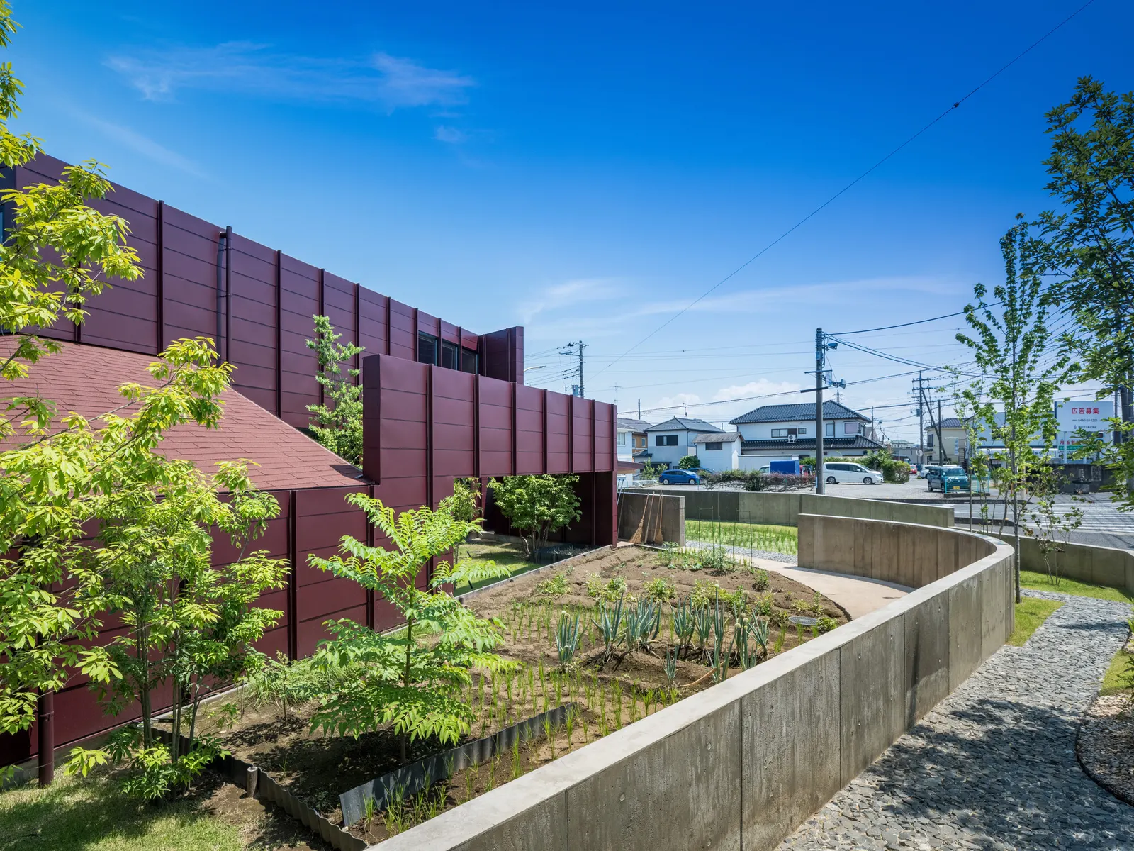 YUKI Office / UENOA — штаб-квартира компании в Куки, работающей с органическими овощами